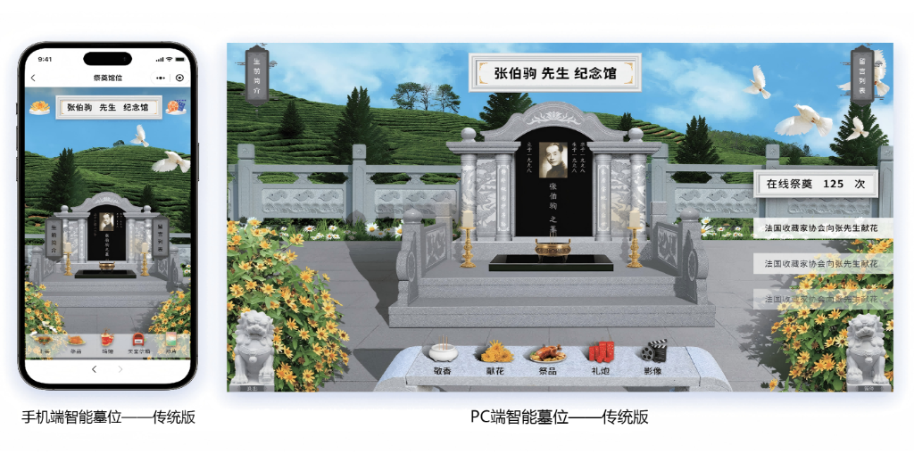 智能墓位管理子系统