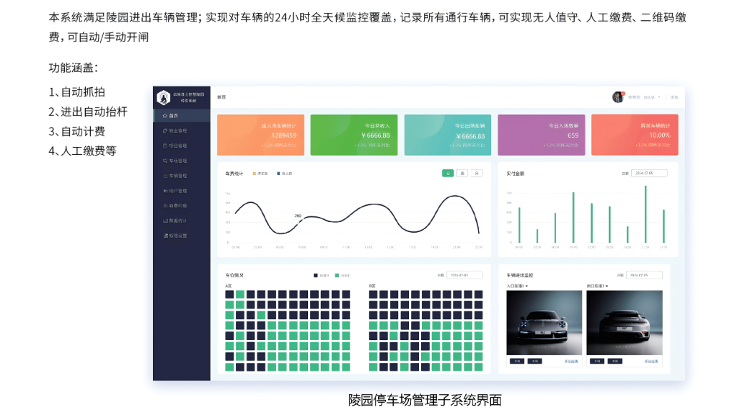 陵园停车场管理子系统